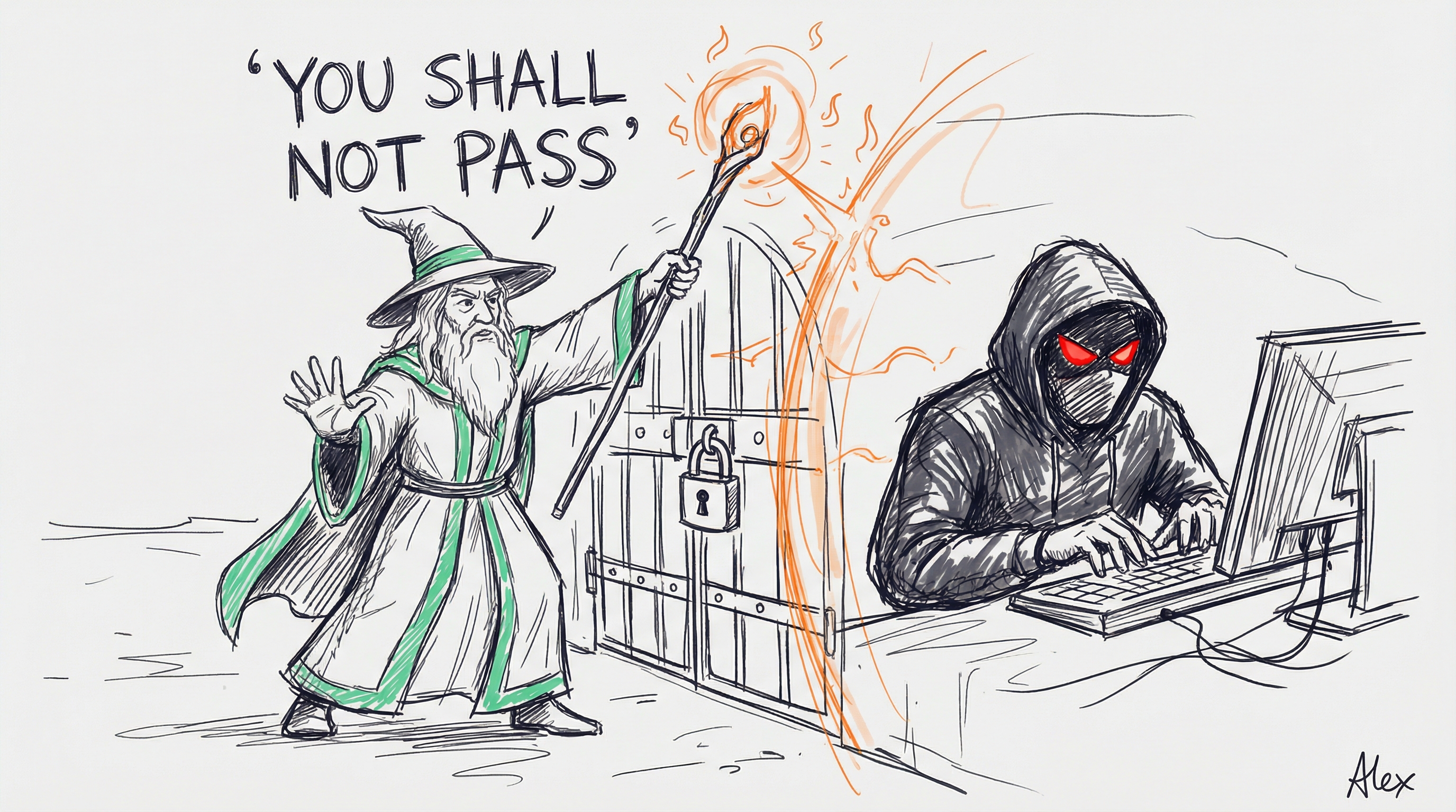 Abstract security with access layers